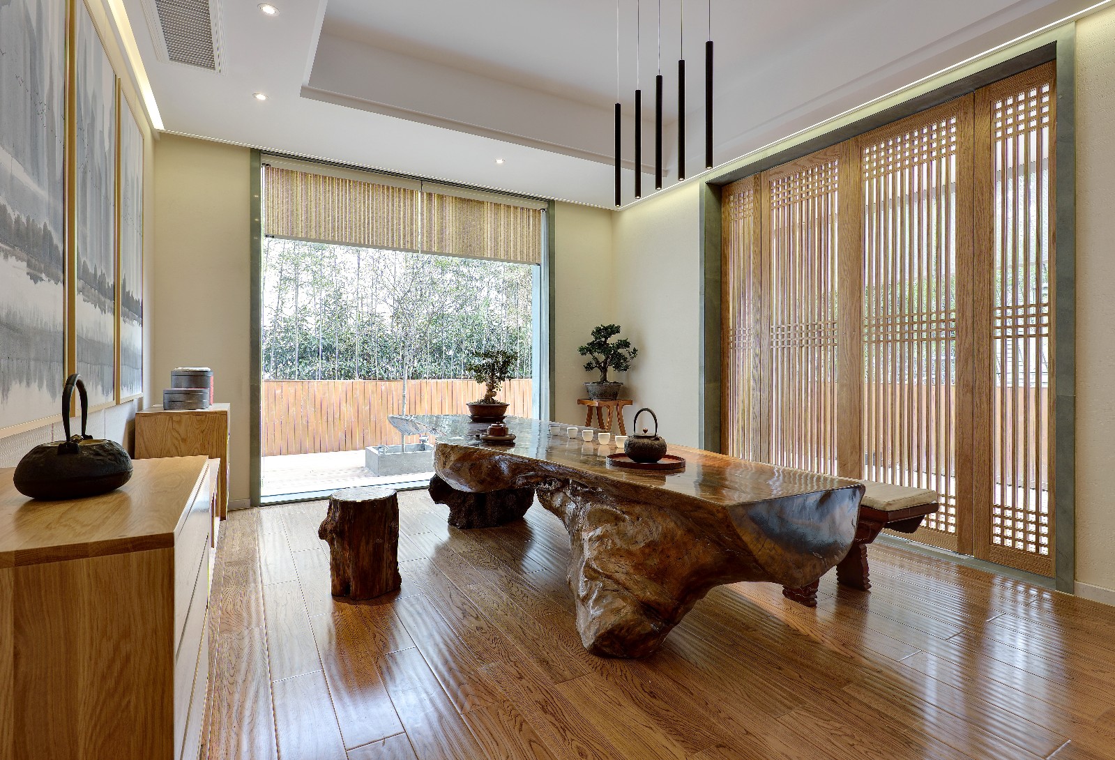 敦和投资办公空间 | 禅意原木，悠然自得-8