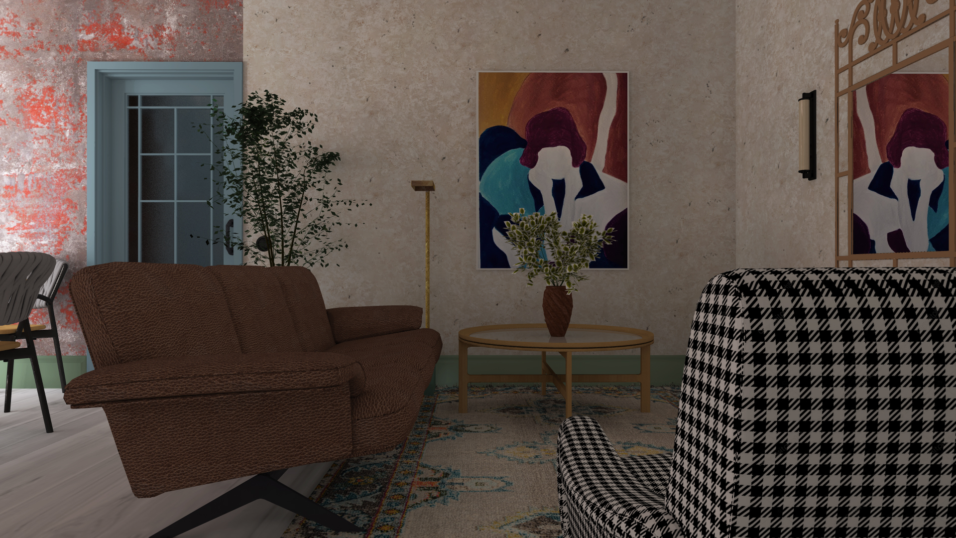 复古公寓的创意翻新-5