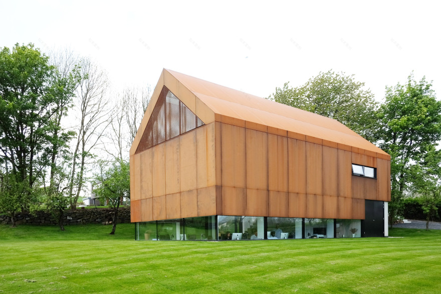 北爱尔兰嵌入式耐候钢工作室-8