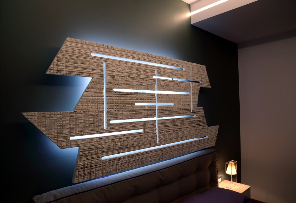 现代风格公寓设计，绿色与白色打造生活空间-51