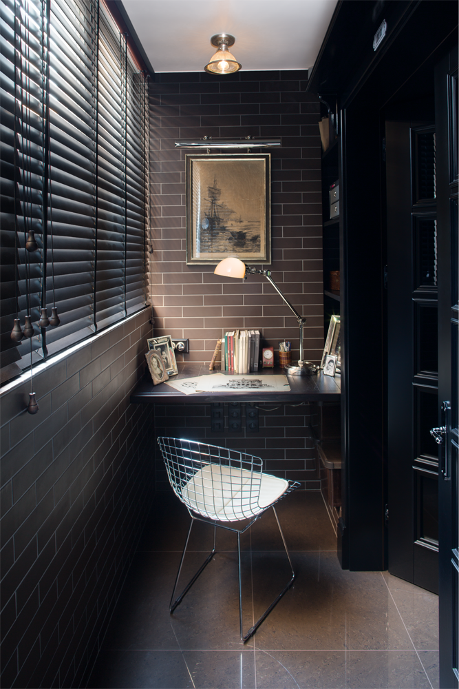 基辅魅力公寓变身 60 年代伦敦风办公室-40