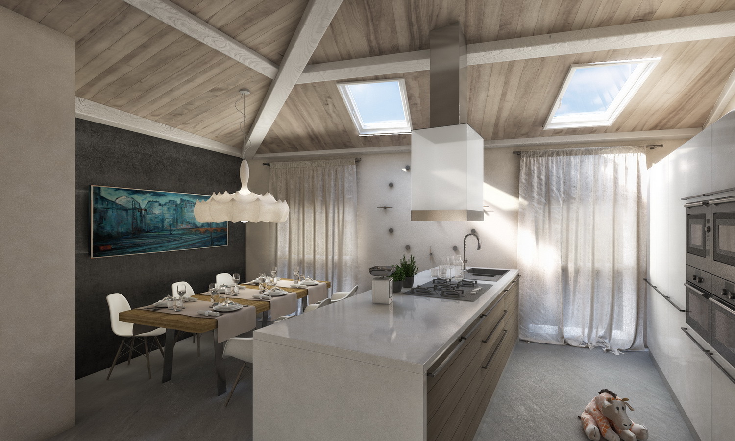 2019 年竞赛作品——多功能住宅设计展示-4