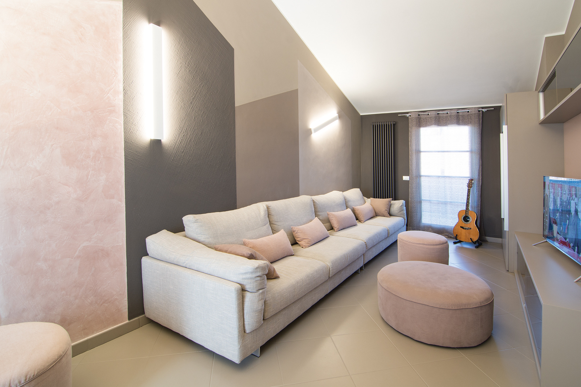 几何形状阁楼 | 从冷漠到温馨的蜕变-58