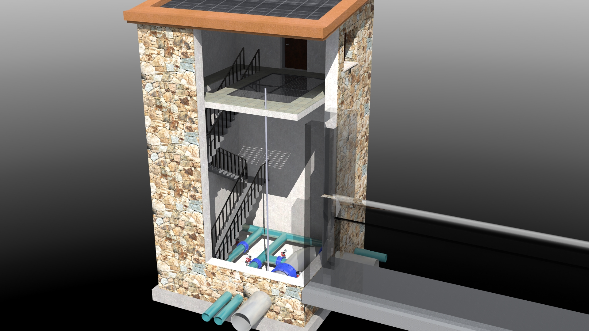 保护 Poggio dei Pini 大坝的景观规划-20