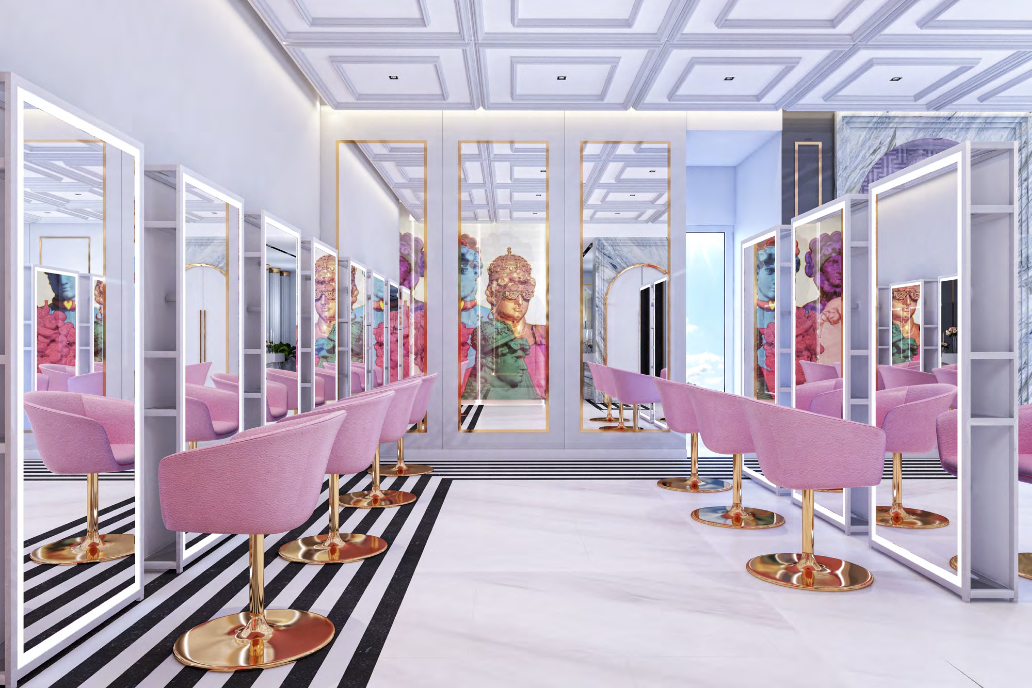 Mohamed Sagheer 发廊设计-1