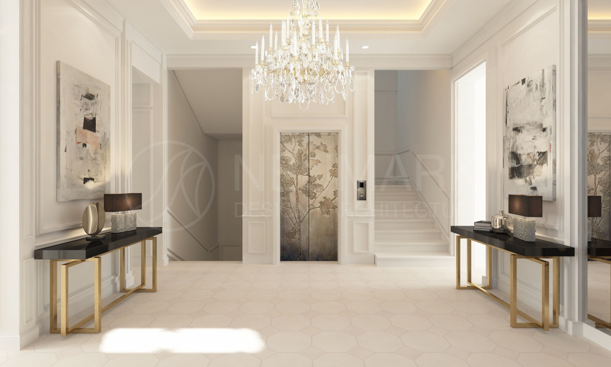 莫斯科英伦风豪华别墅设计-13