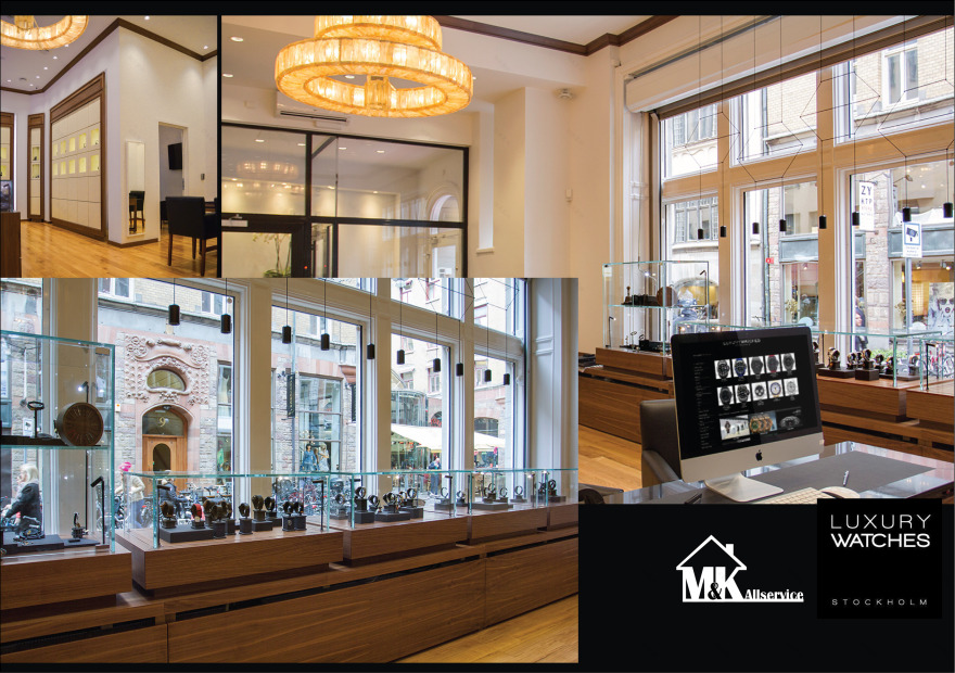 2015 年斯德哥尔摩 LuxuryWatches 旗舰店设计-5