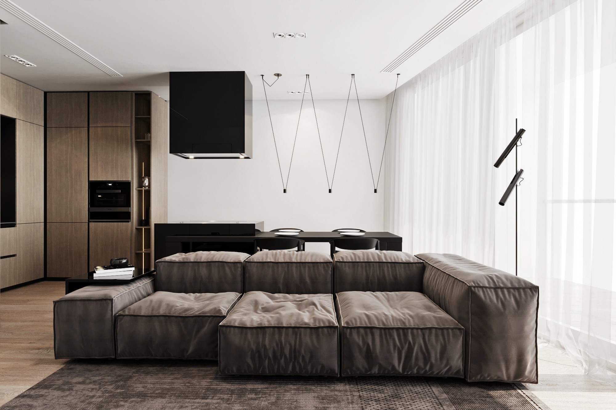 乌克兰基辅木质极简概念设计-3