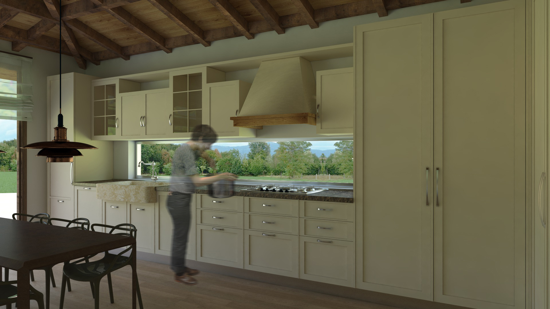 木质预制别墅设计，打造宜居山丘家园-0