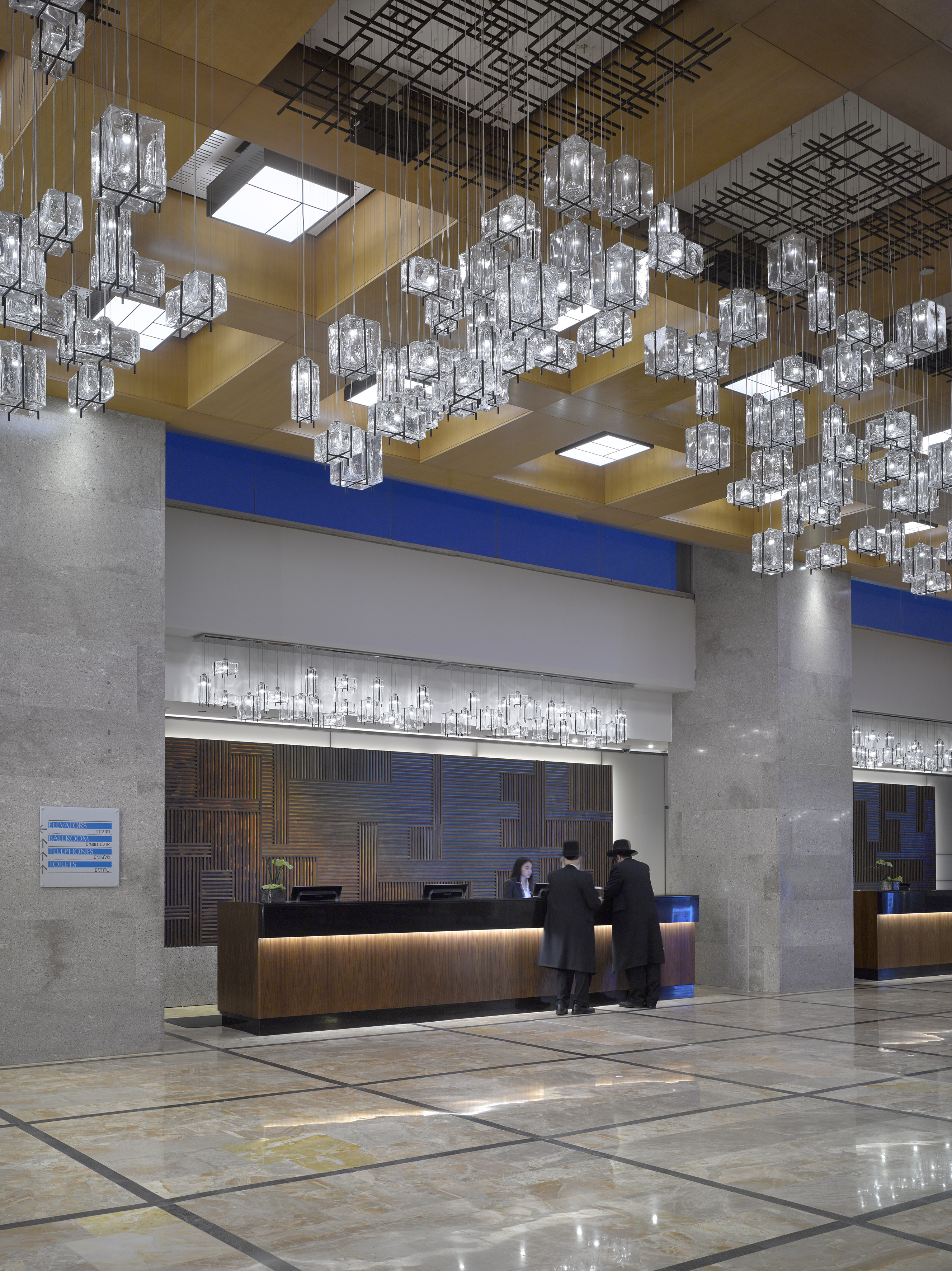 2017 年完成的以色列 Hilton 酒店室内设计案例-36