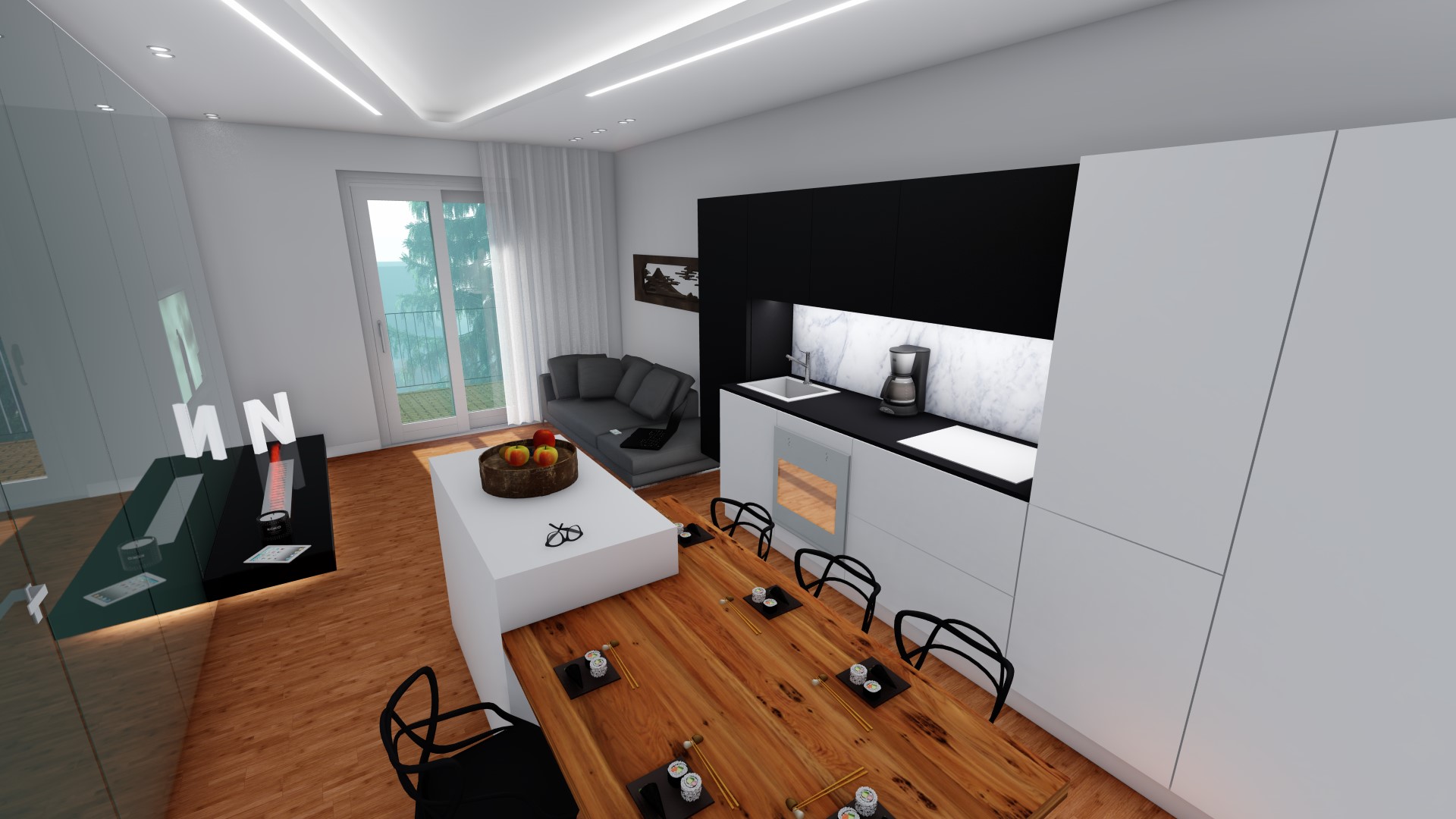 S·C· HOUSE 翻新公寓设计 · 现代简约风引领居住新潮流-6