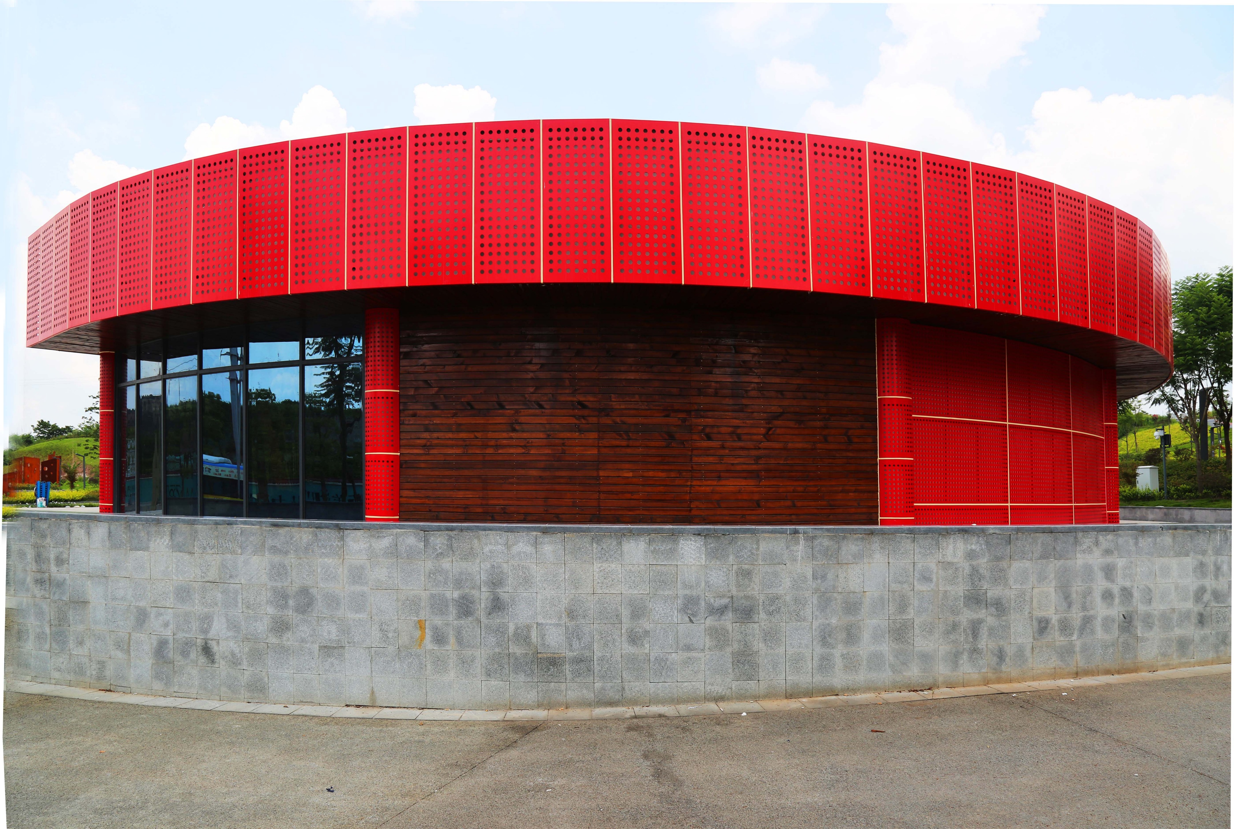 四川政府委托的 2017 年完工的公共休闲中心-4