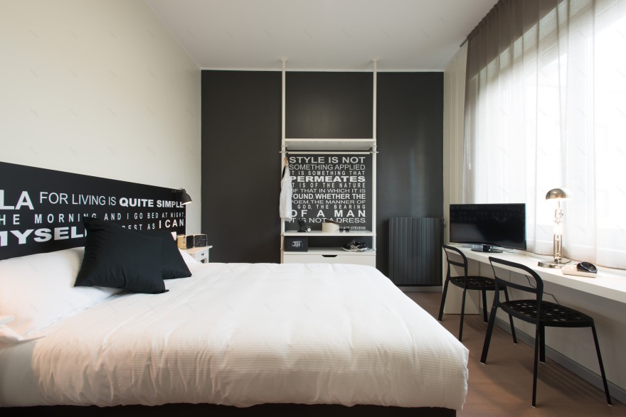 年轻活力,低成本创意的酒店客房设计-1