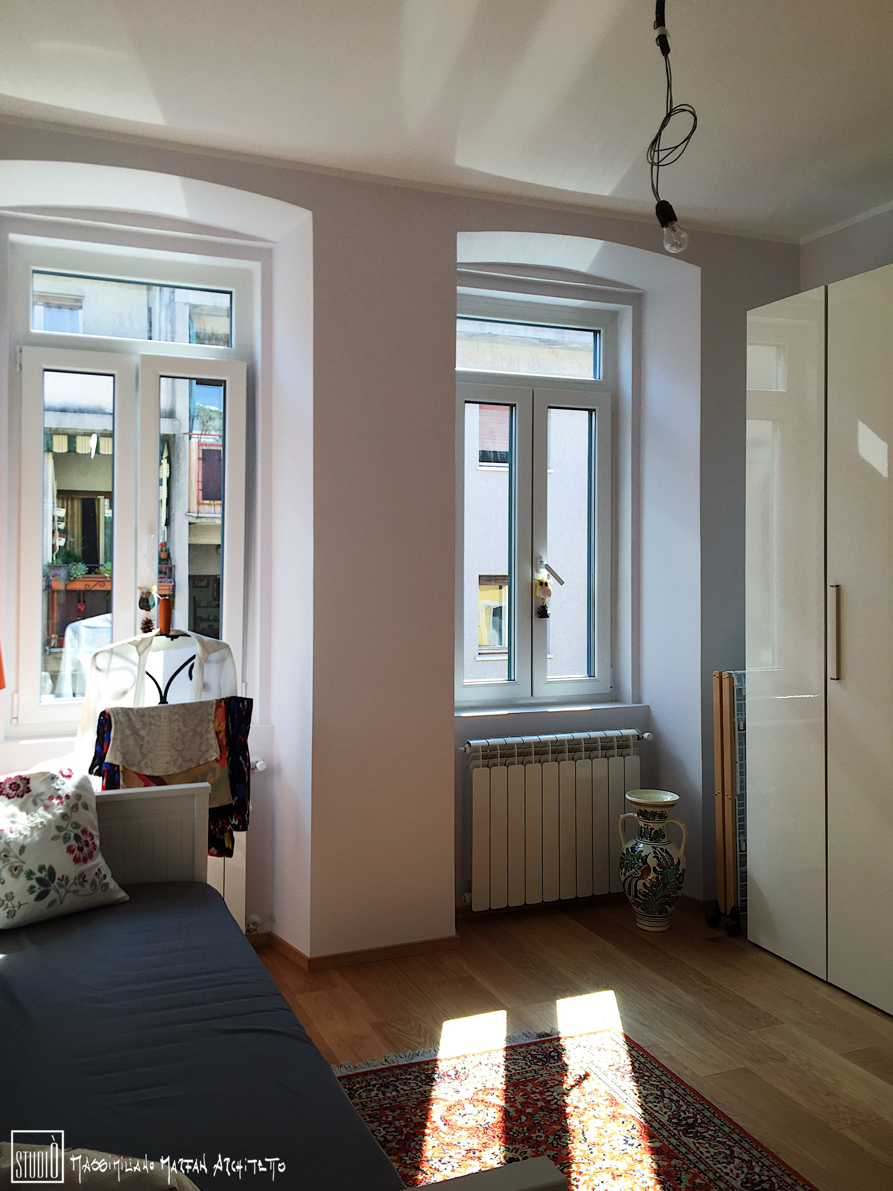 意大利 120 平米公寓全翻新，灯光设计成亮点-14