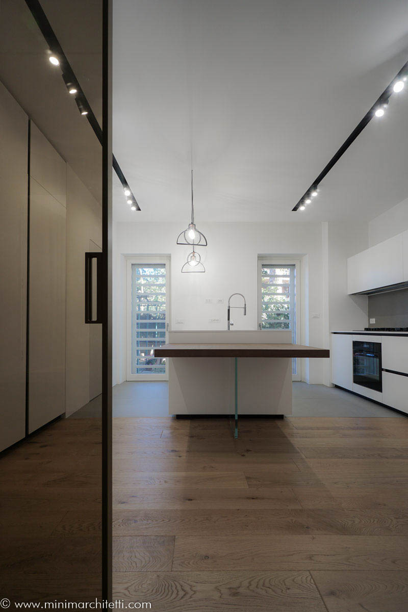 狭长厨房的开放式设计-21