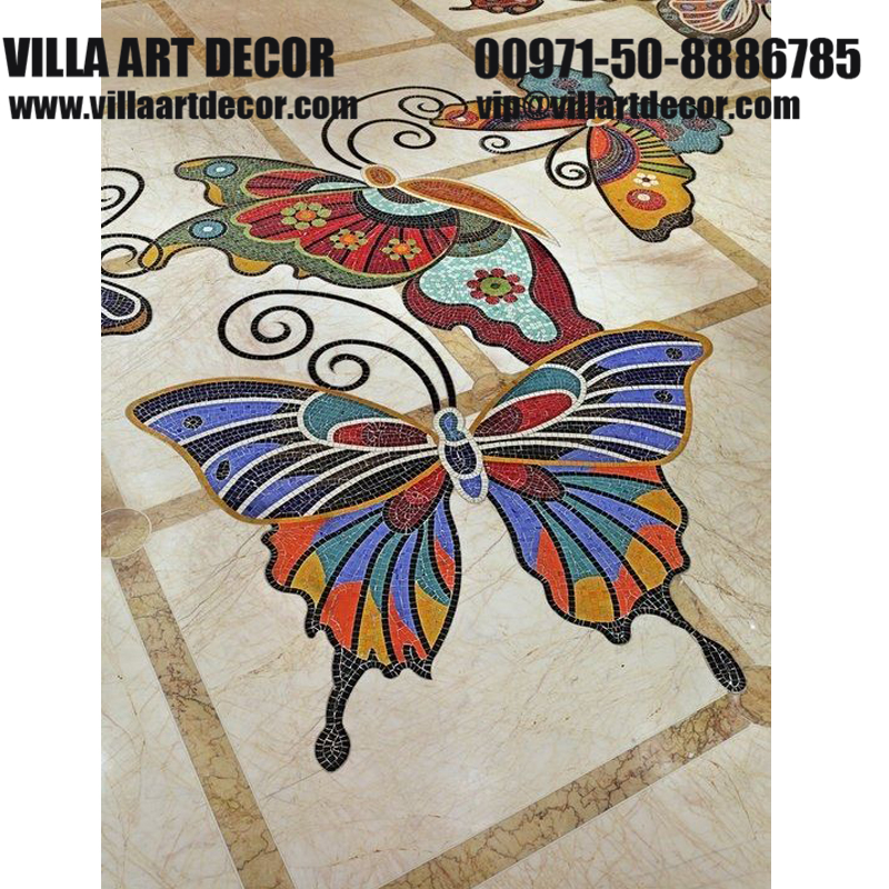 2018 年完成的马赛克手工艺术设计案例-7