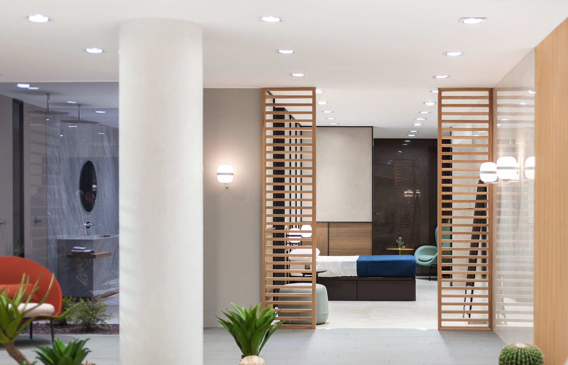 融合自然元素的 URBATEK 2018 展廳设计-84