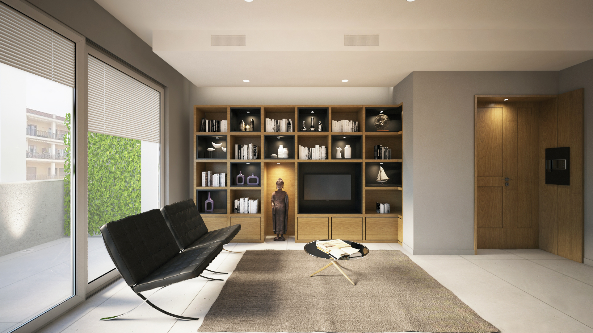 现代公寓中的传统东方元素——双厨房设计-7