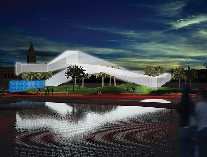 Kuwait AlSeef 广场景观设计-3