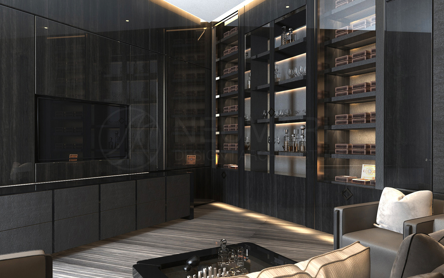 莫斯科 Barvikha 区 1800 平方米现代豪华别墅设计-37