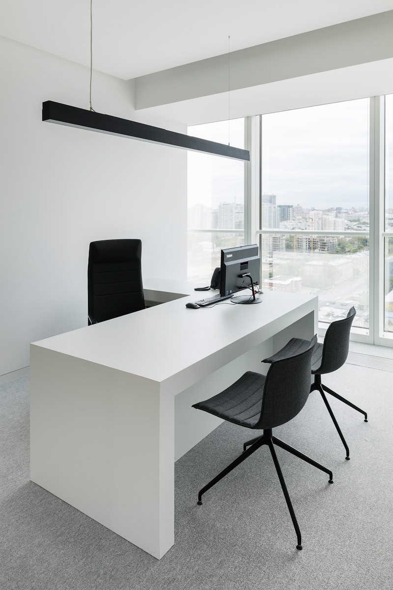 莫斯科 Alma 银行办公室 | 现代设计中的自然元素与高效功能-31