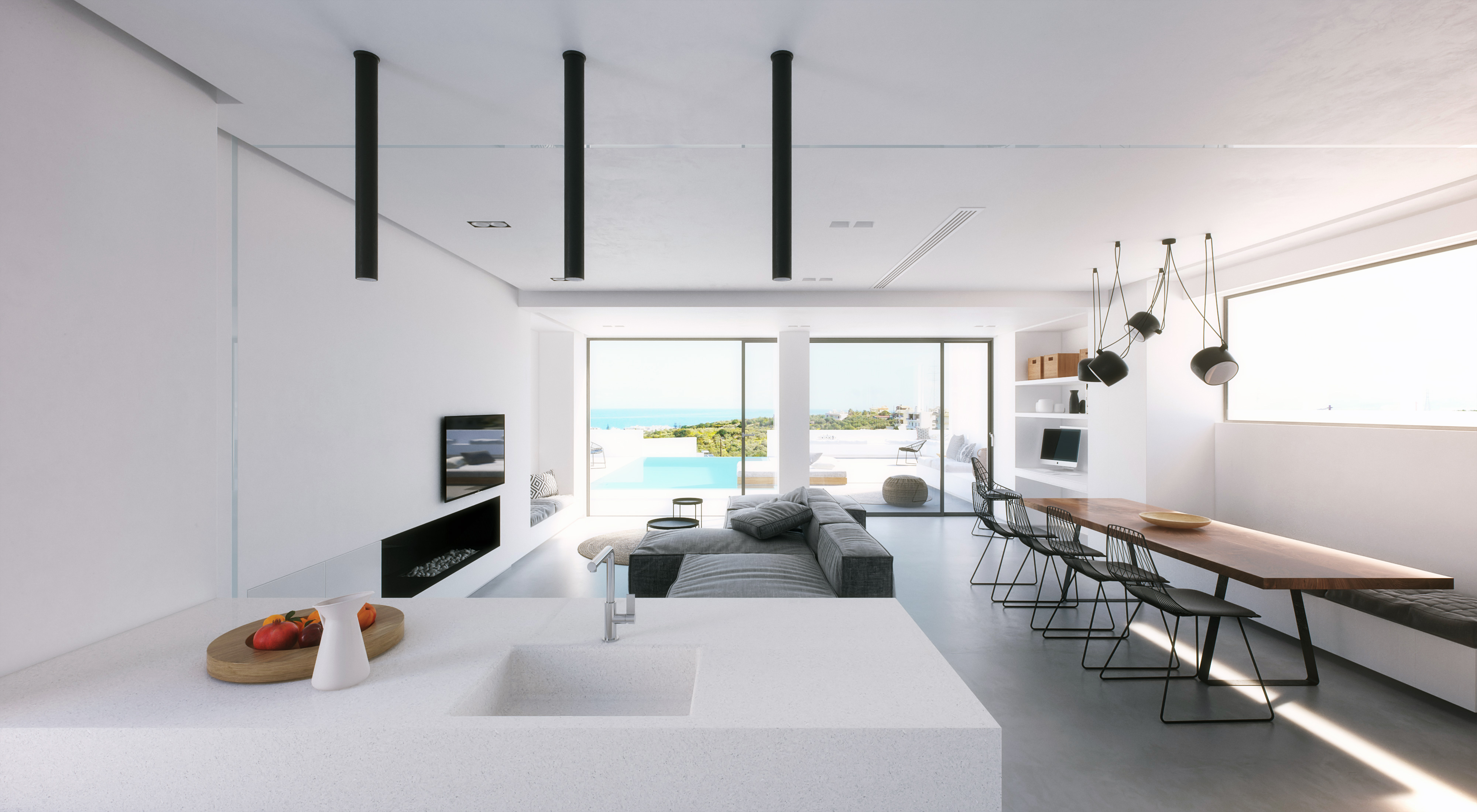 希腊 Cocoon Villas 度假别墅 | 景观与建筑的和谐对话-7