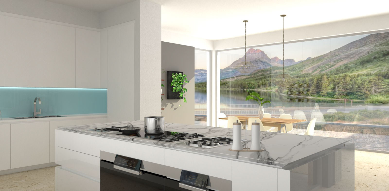 悬崖泳池现代宅，集装箱空间灵感-4