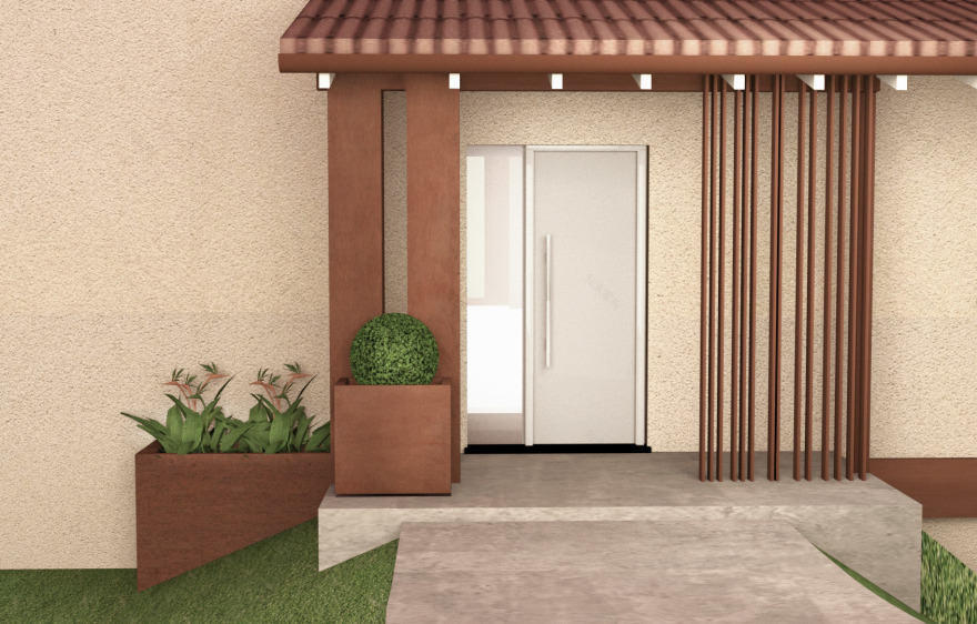 湖景别墅,意式自然风情-3