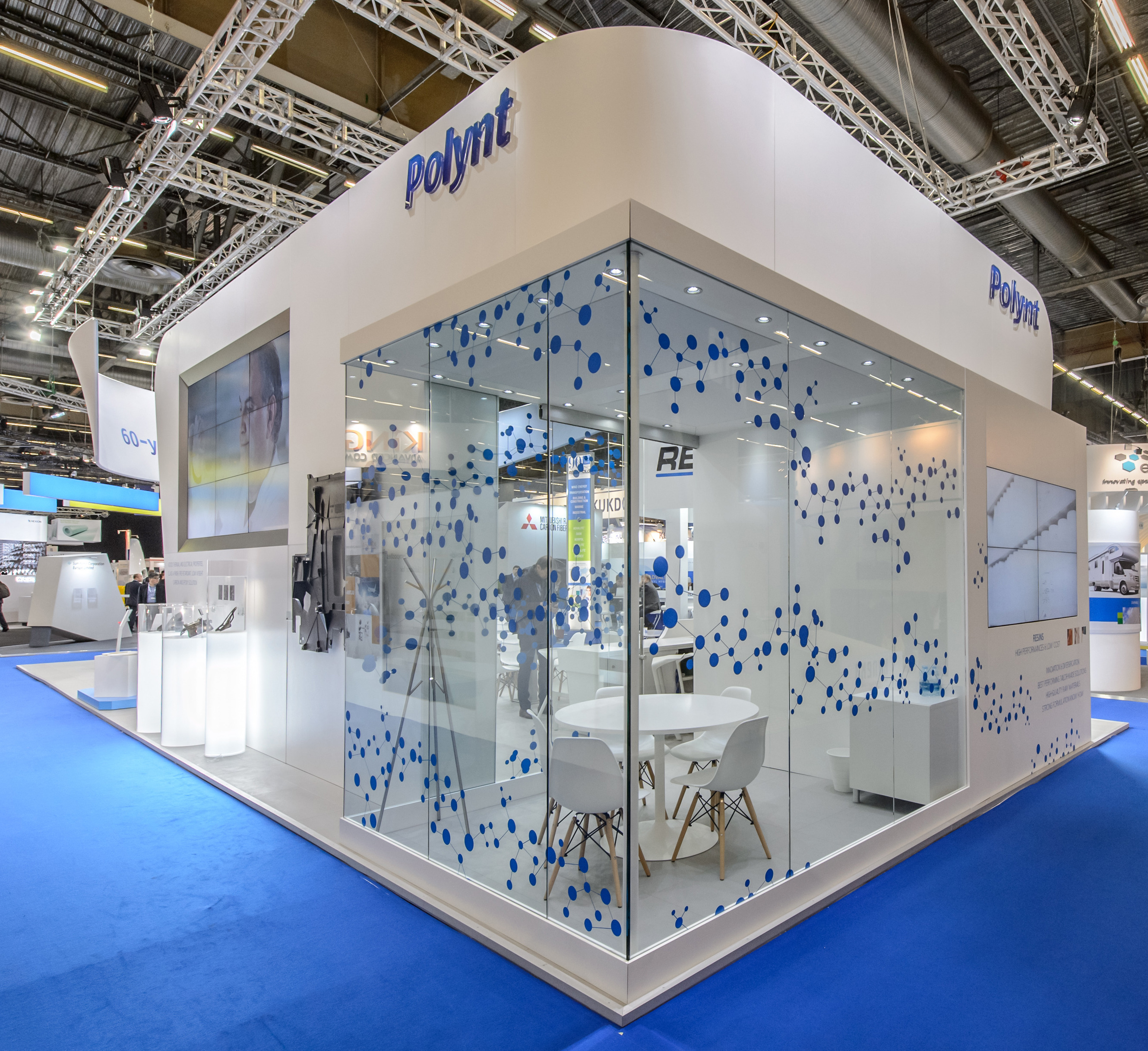 2017 年巴黎国际展览中心 Polynt 展位设计-14