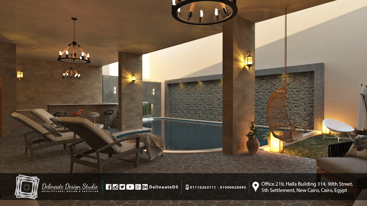 新开罗别墅 | 现代宜居的室内外设计-54