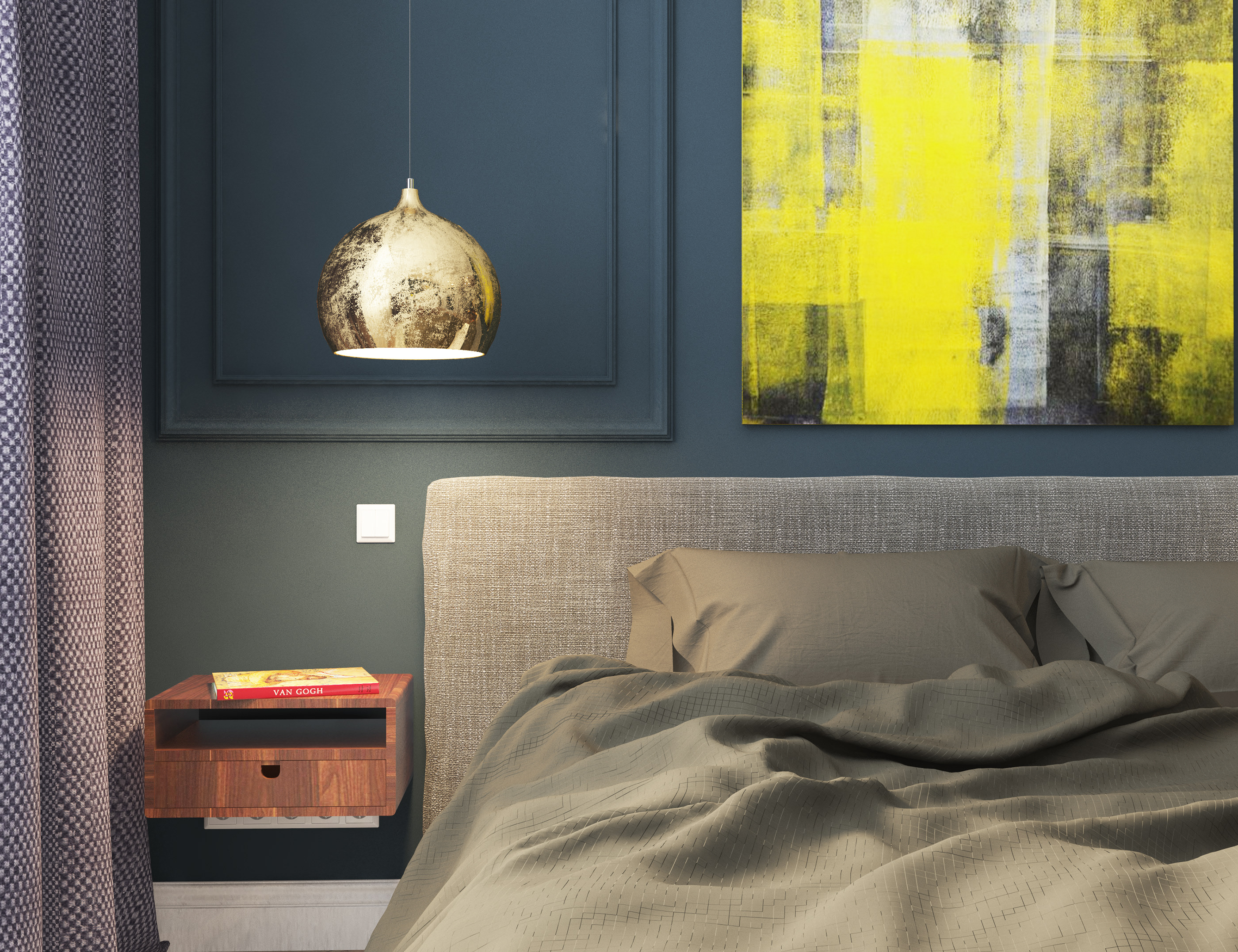 三口之家 100 平米私密住宅设计-7