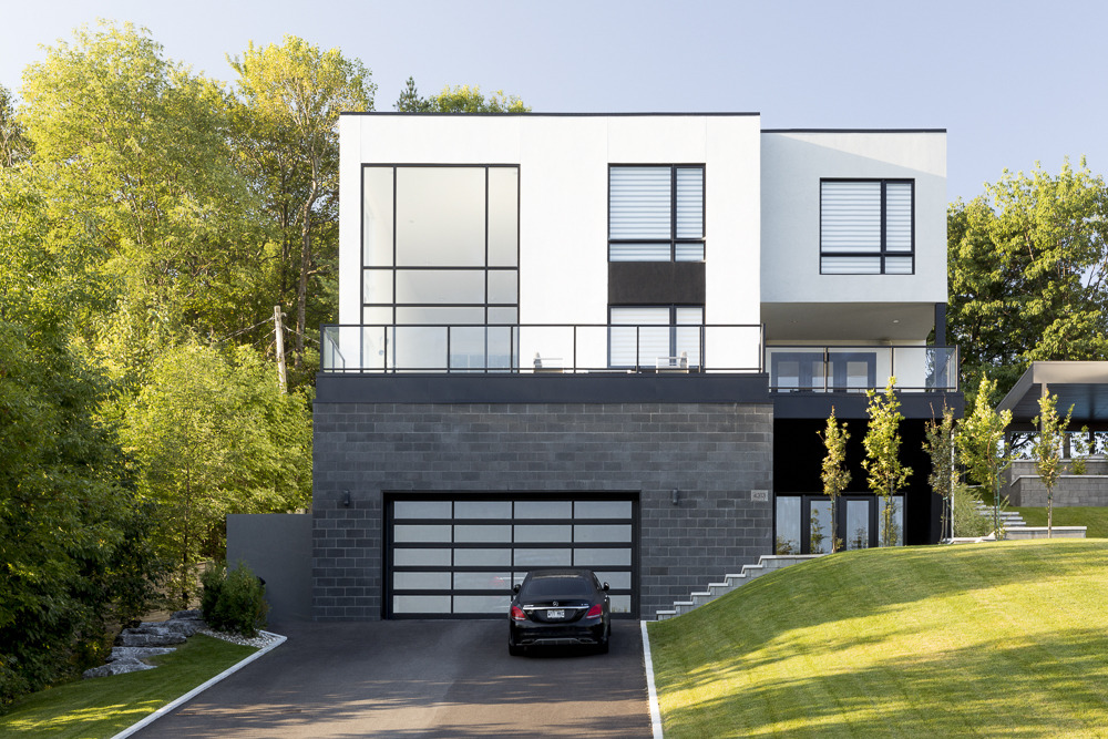 职业冰球运动员的家庭现代住宅-0