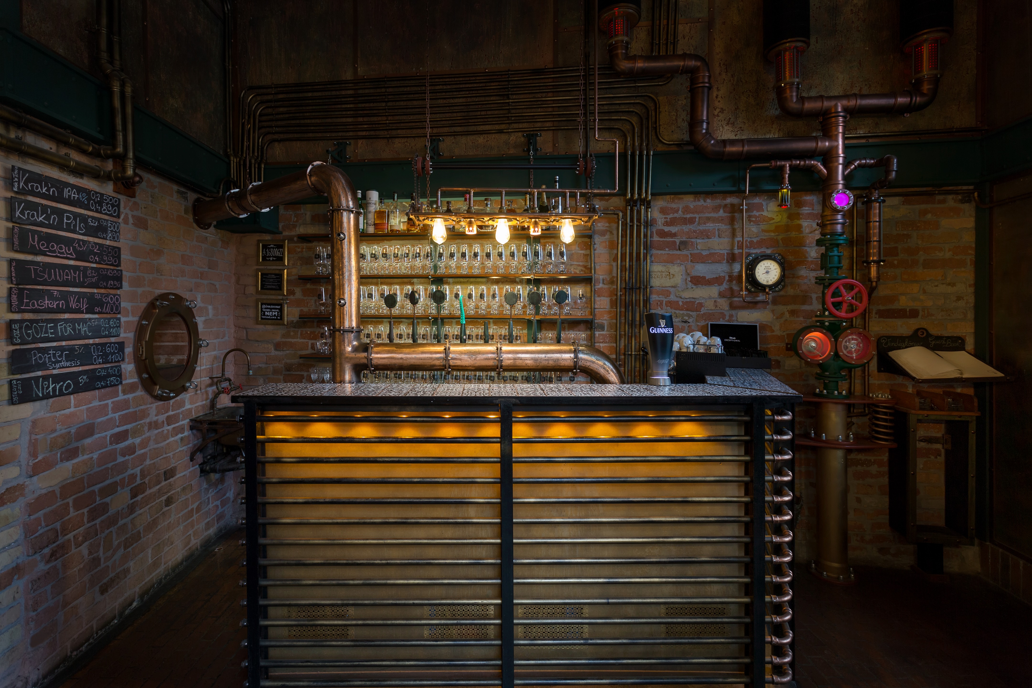 布达佩斯蒸汽朋克酒吧-2