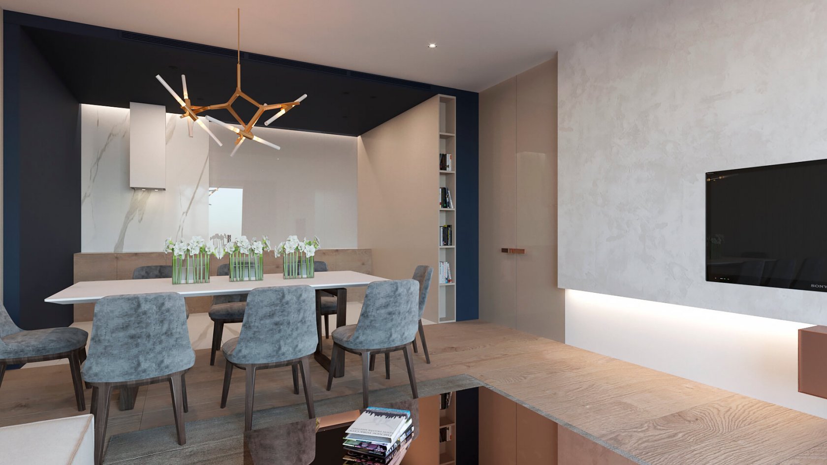 阿塞拜疆巴库公寓 | 简约现代，温馨宜居-1