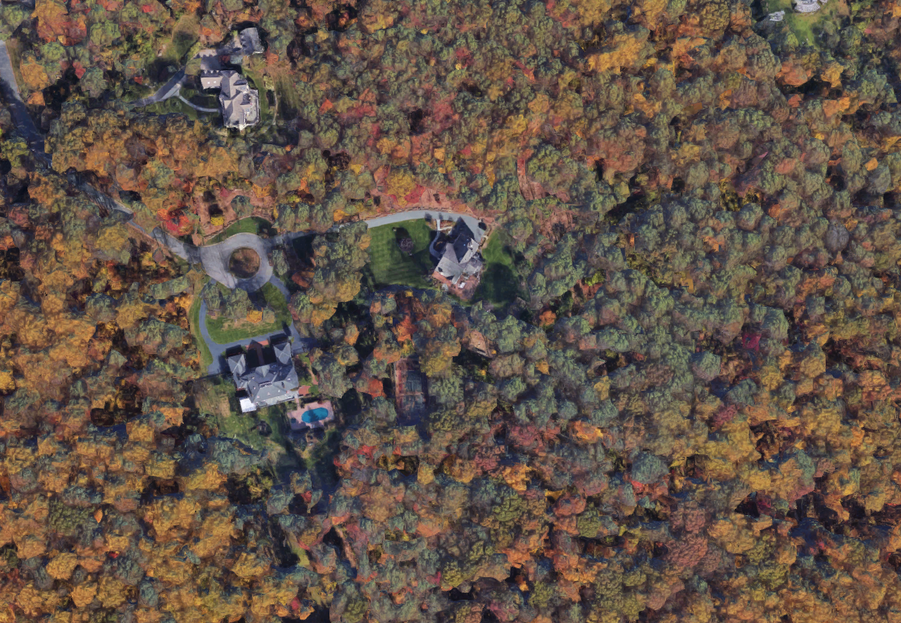 360°全景生活 | 新泽西森林中的家庭活动室-1