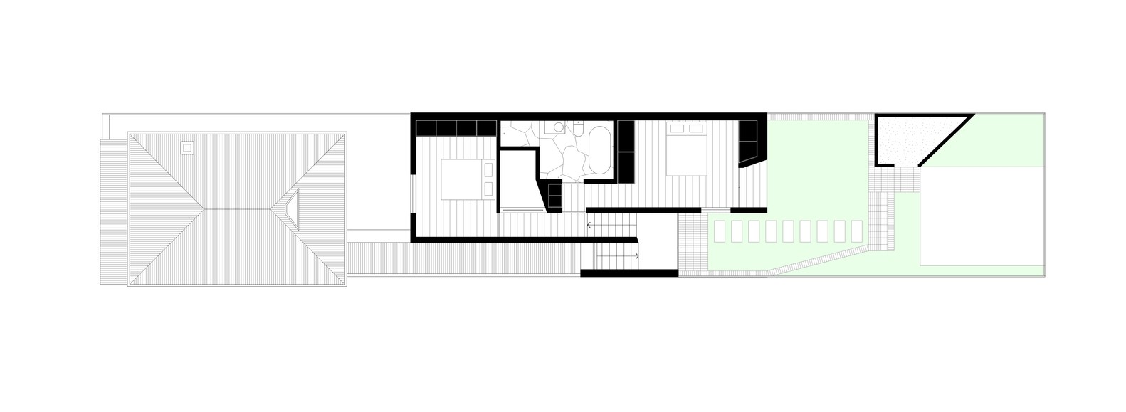 巴尔曼岩屋 | 混凝土亭子与砂岩小屋的完美融合-28