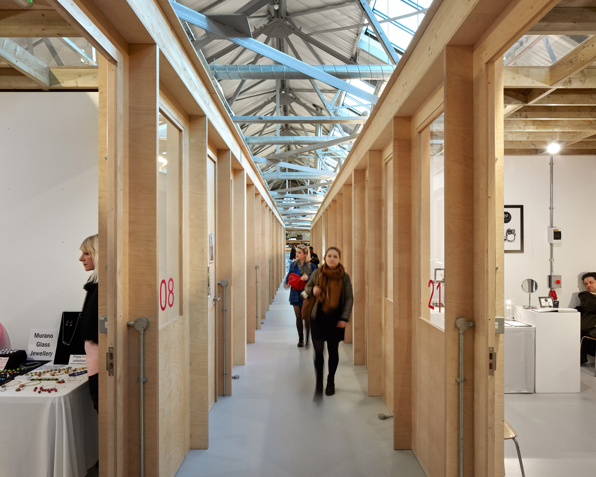 Emrys Architects converts east London ironworks into studios-14