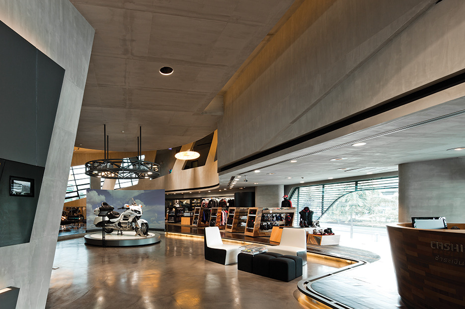 本田大翅膀摩托车展厅-4