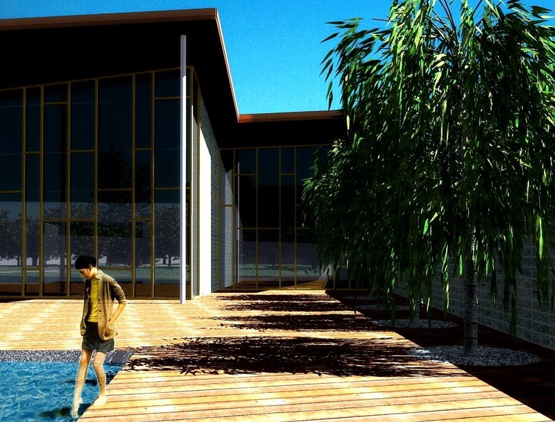 意大利 Domodossola 公园与市政市场改造-1