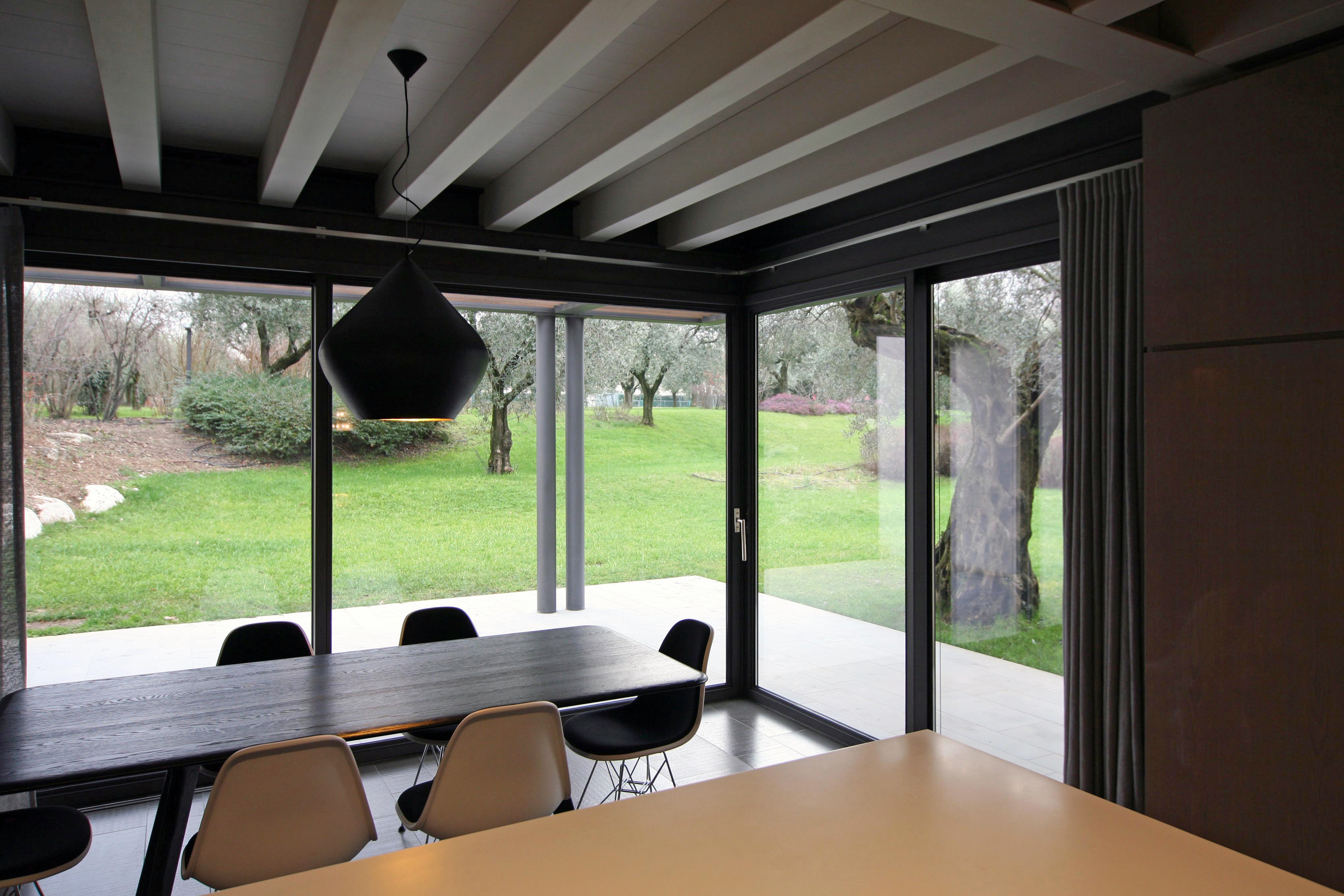 乡村农舍翻新扩建,融入自然风光-7