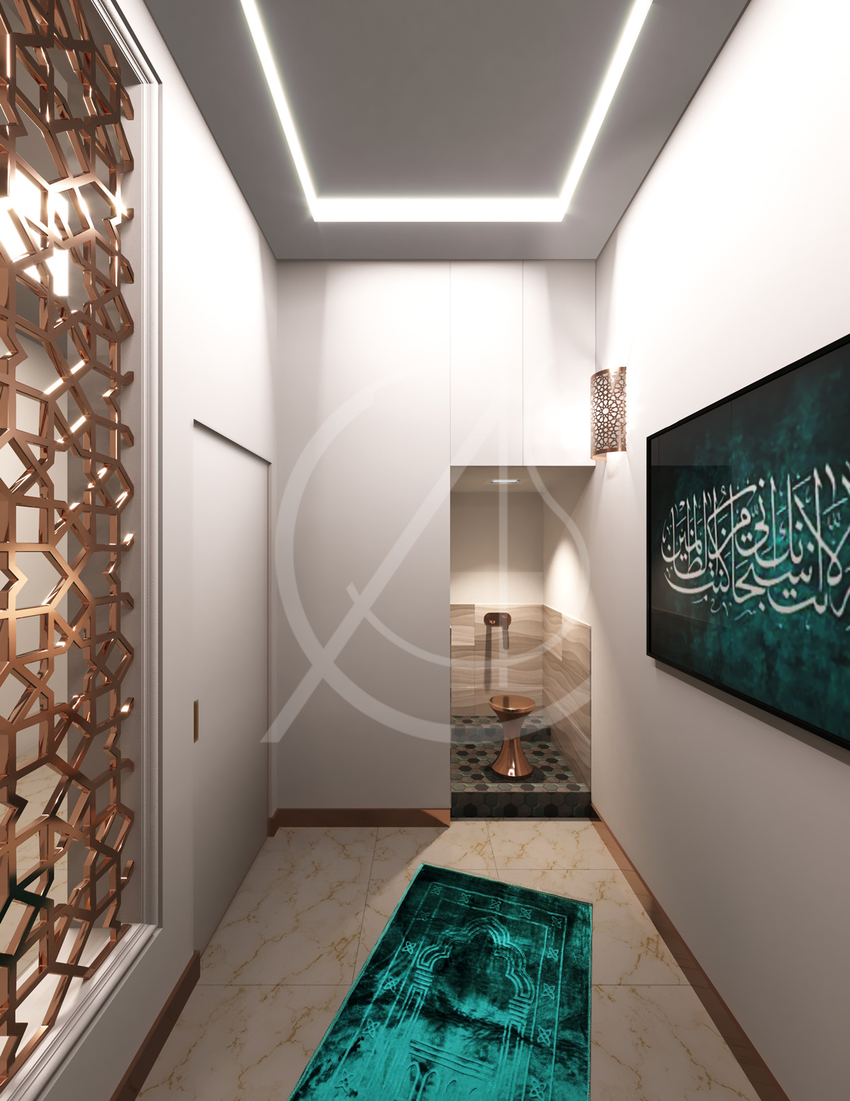 殖民地现代豪华精致餐饮餐厅-21