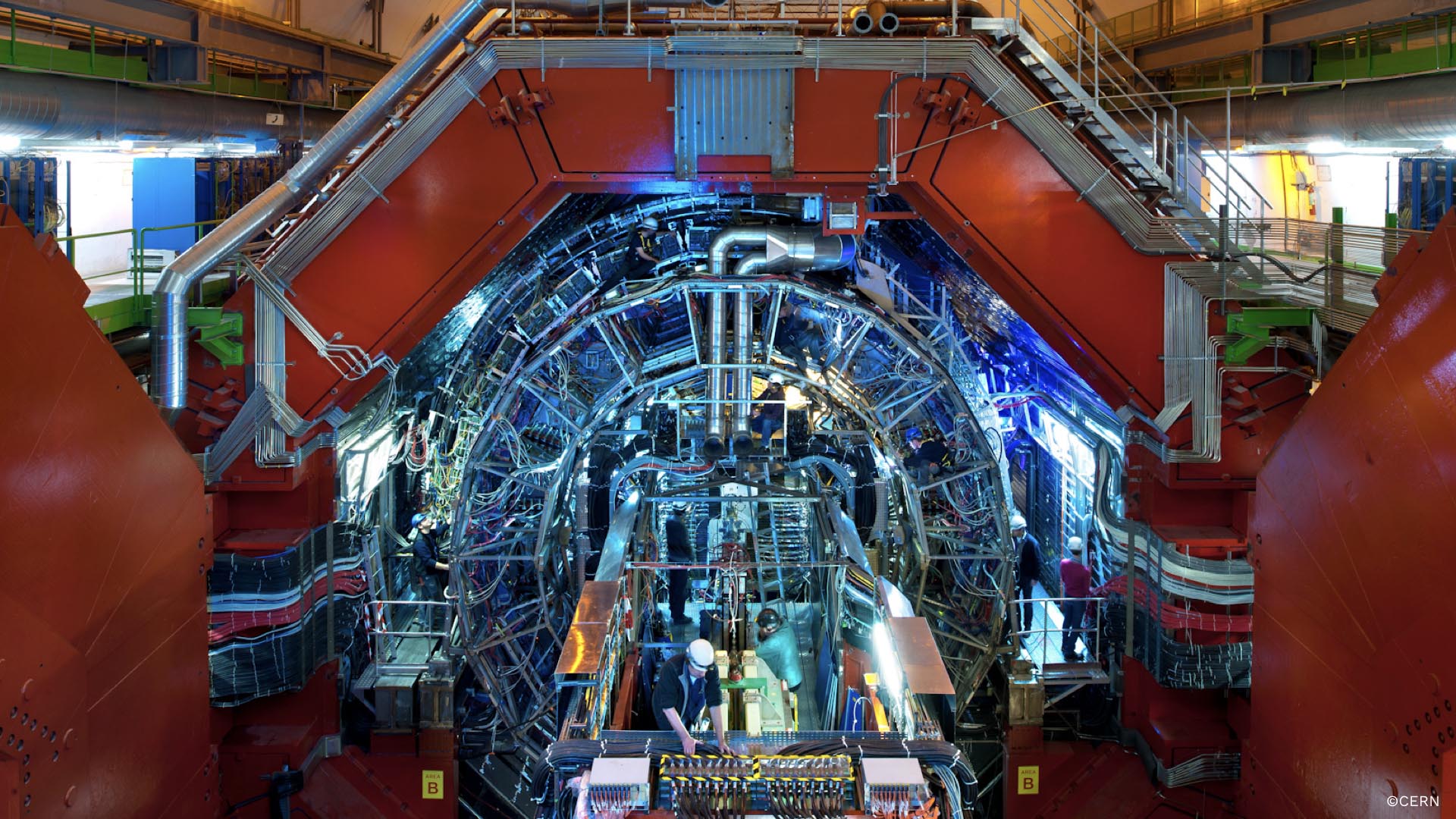 穿越宇宙之旅 · CERN ALICE 信息点展览设计-2