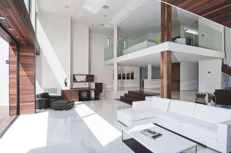 加州 5000 平现代豪华住宅的翻新之旅-16