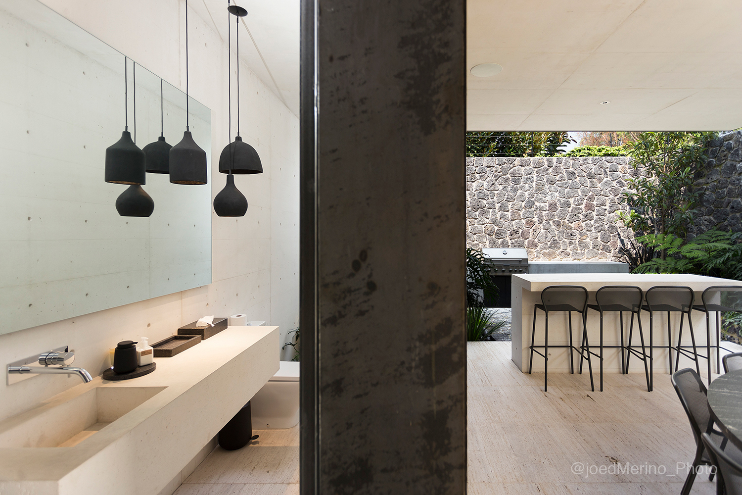 自然光通风的浴室设计-8