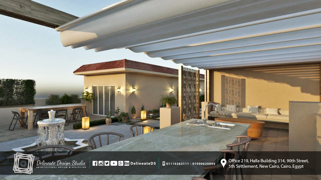 新开罗别墅 | 现代宜居的室内外设计-50