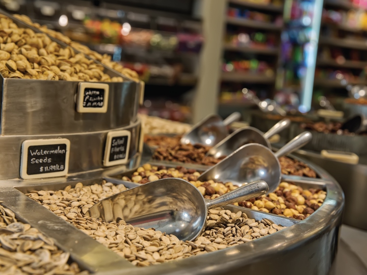 纽约The Nuttery零售食品商店-1