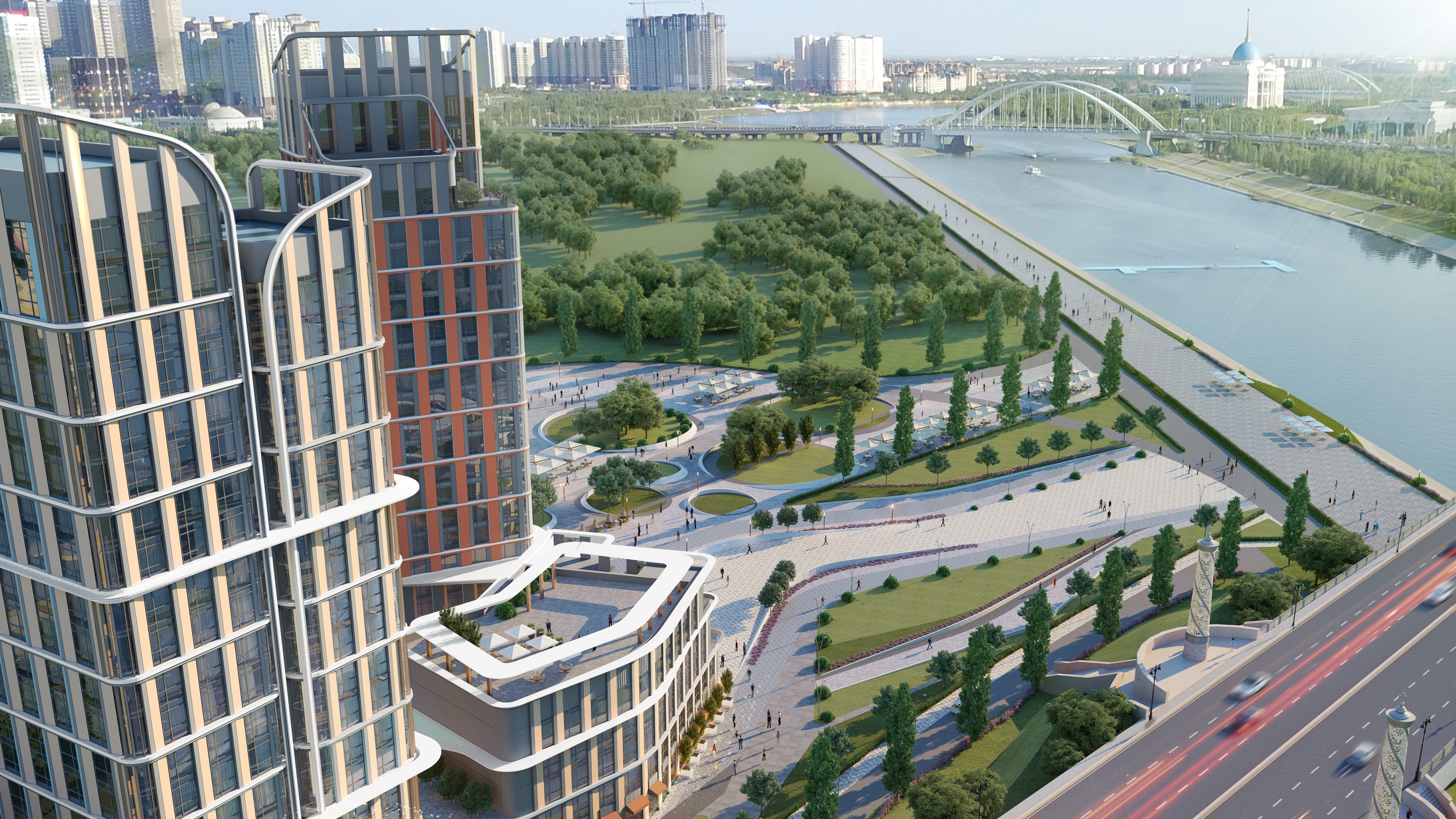 哈萨克自由之翼——Triathlon Towers-3