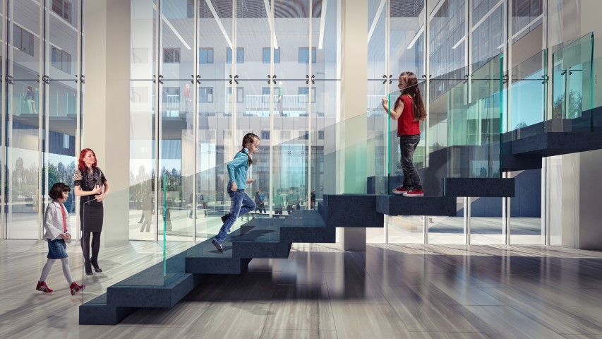 土耳其 Urfa 省 Southeast Yukselis Schools 教育建筑-7