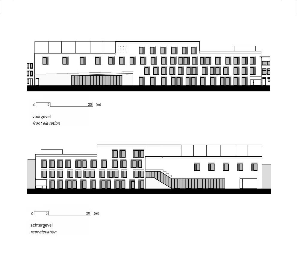 海牙里维耶伦堡社区中心学校 · 红砖镶嵌的温暖学习空间-26