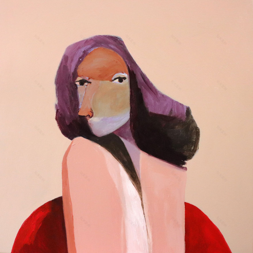 你所有的黄金 · Stacey Rees 的女性肖像展-21